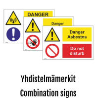 Yhdistelmmerkit Combination signs