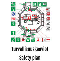 Turvallisuuskaaviot Safety plan